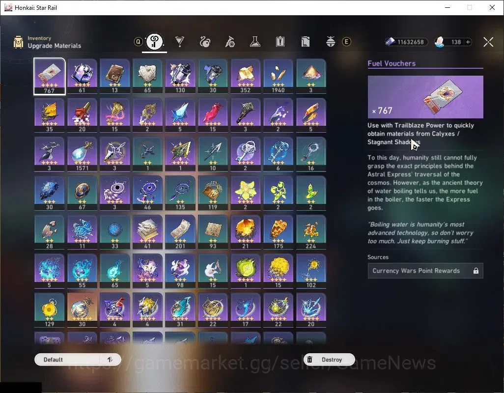 Honkai Star Rail Accounts Asia|TL 70|21 Limited|(Acheron,Silver Wolf,Sparkle image 9