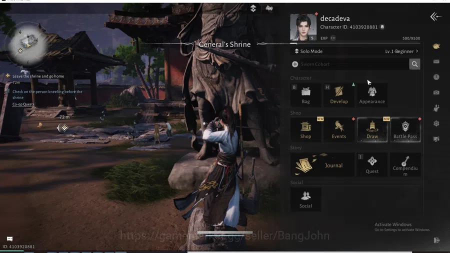 Global | 1 Harmonic Core | MC Male | Starter|Take Mail|Log Netease| RA141B Where Winds Meet Accounts Global | 1 Harmonic Core | MC Male | Starter|Take Mail|Log Netease| RA141B