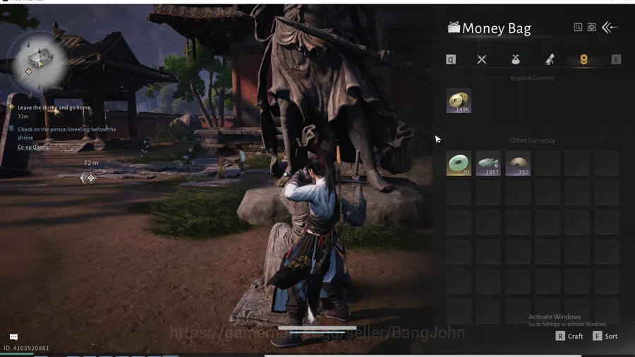 Where Winds Meet Accounts Global | 1 Harmonic Core | MC Male | Starter|Take Mail|Log Netease| RA141B 2