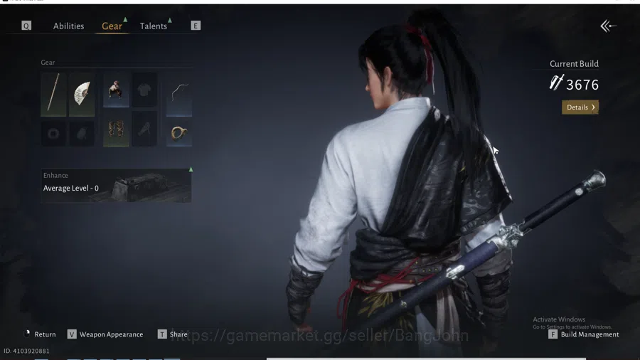 Where Winds Meet Accounts Global | 1 Harmonic Core | MC Male | Starter|Take Mail|Log Netease| RA141B 5