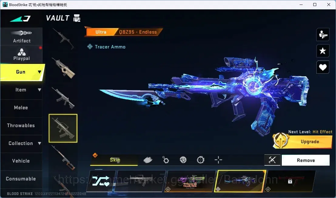 Blood Strike Accounts ASIA | 3 7DS:AK47,Kar98k,QBZ95 | 1 TR MCX| 3 LIMIT image 11