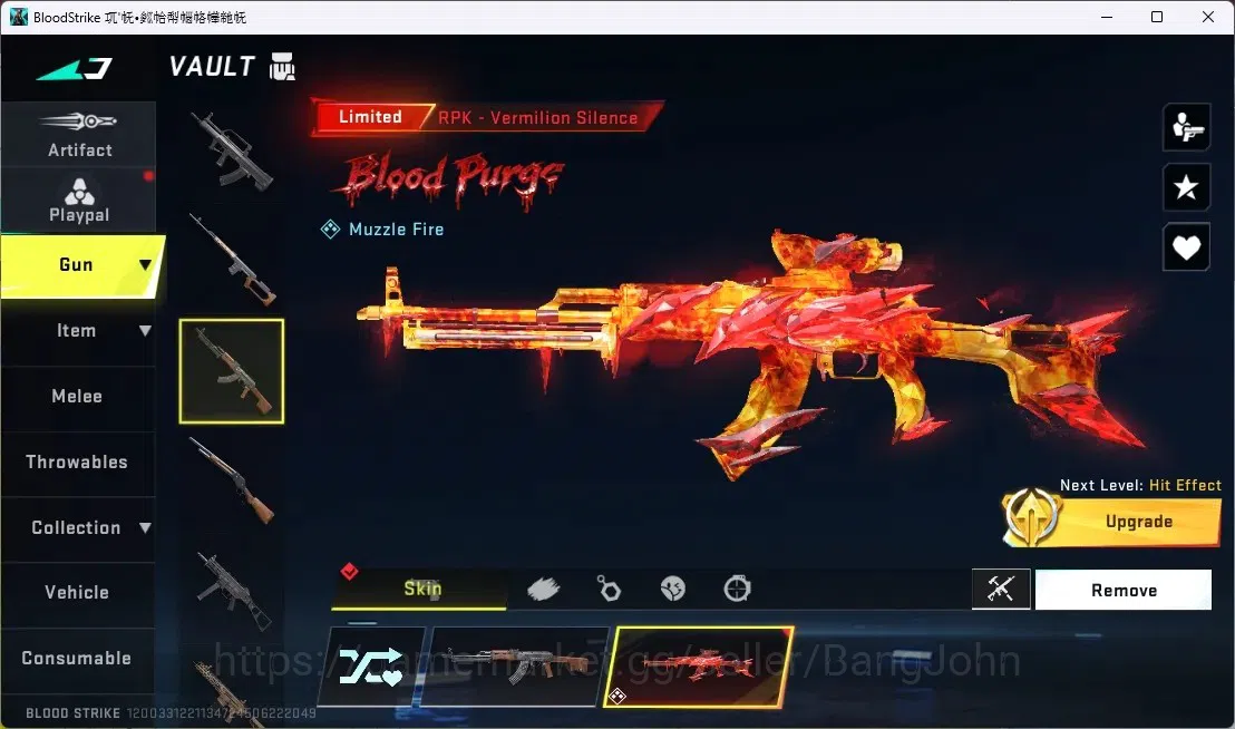 Blood Strike Accounts ASIA | 3 7DS:AK47,Kar98k,QBZ95 | 1 TR MCX| 3 LIMIT image 13