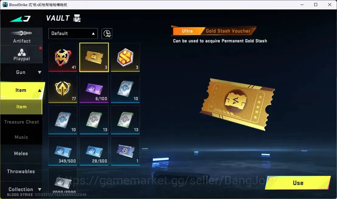 Blood Strike Accounts ASIA | 3 7DS:AK47,Kar98k,QBZ95 | 1 TR MCX| 3 LIMIT image 14