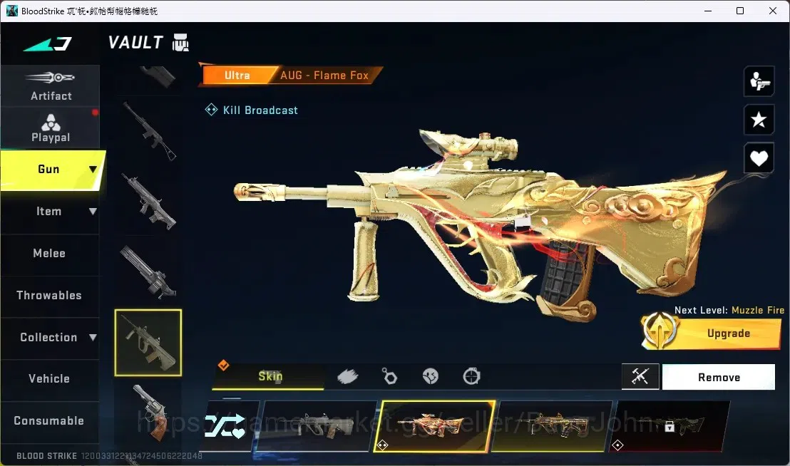 Blood Strike Accounts ASIA | 3 7DS:AK47,Kar98k,QBZ95 | 1 TR MCX| 3 LIMIT image 8