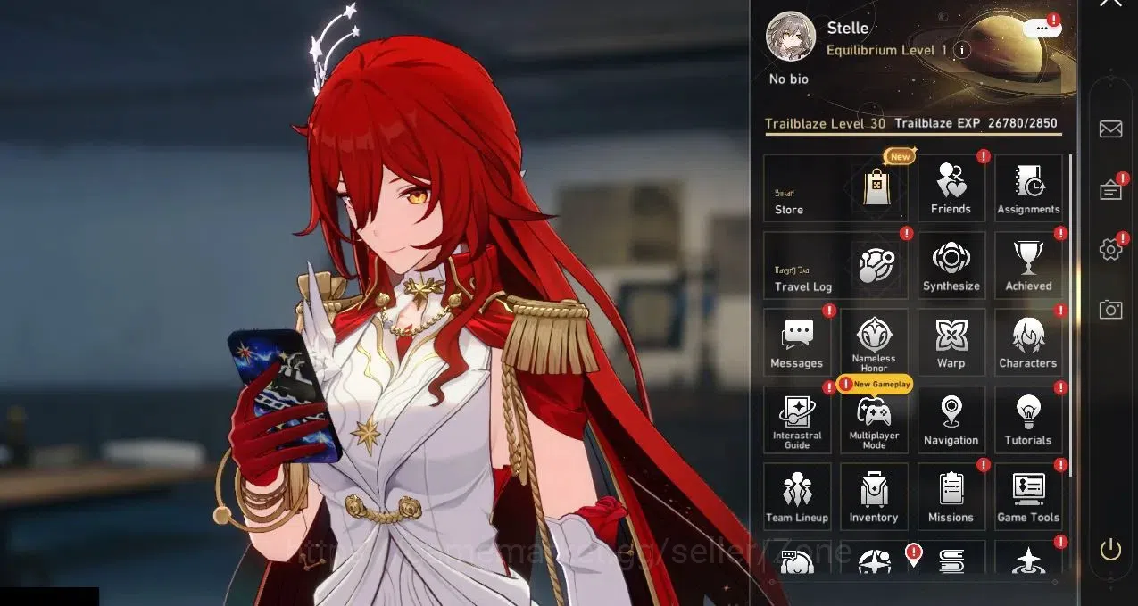 Honkai Star Rail Accounts Starter ASIA|TL30 |Starte 5 Limited (Himeko Nova, Sparkle, DanhengPT, Selee, Blade) |2 Golden 1