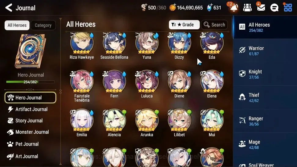 Epic Seven Accounts Collaboration Hero EU Verif|19ML(RueleLight,BW ISeria,etc)+FULL COLLAB Frieren,FULL Aespa,FULL 13