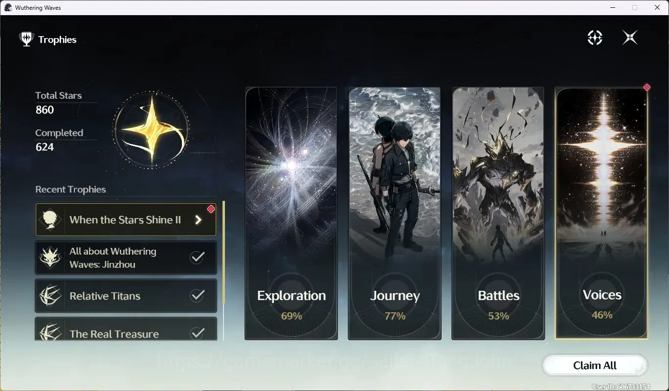 Wuthering Waves Accounts EU|UL 49|1 Char Limited [Lucy RC5 + Sign] & Rebecc image 10