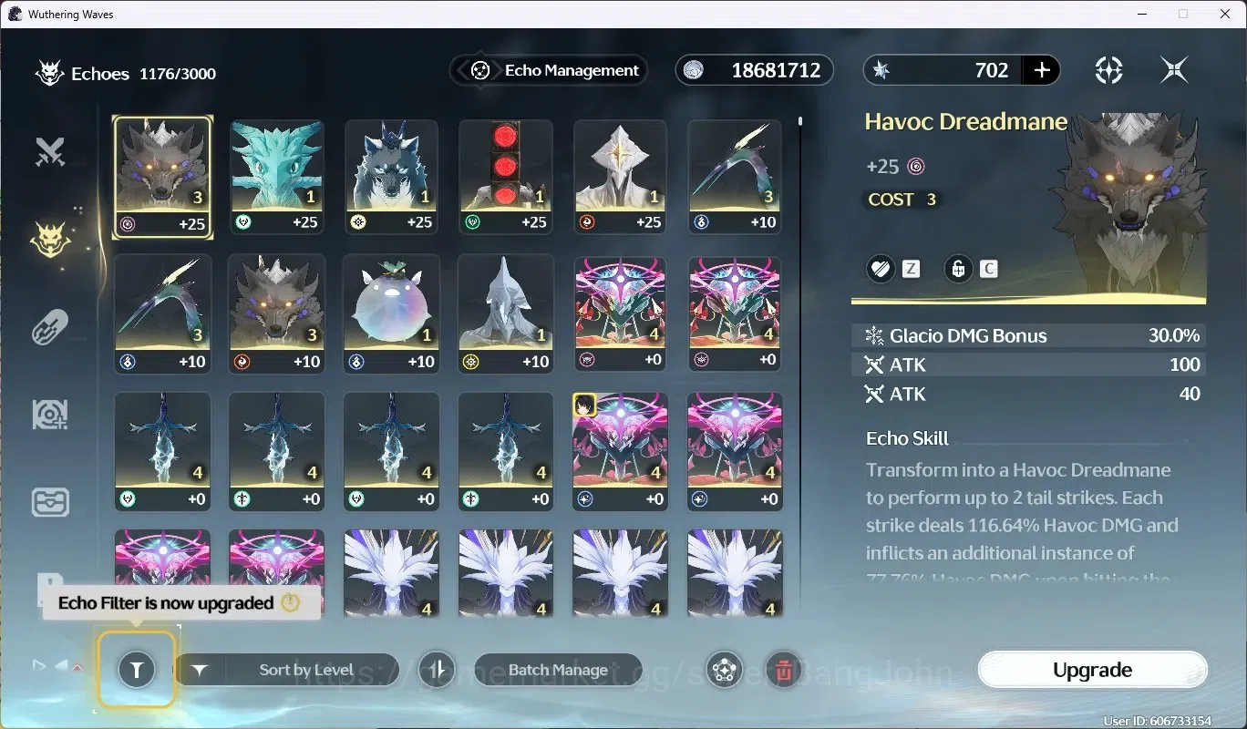 Wuthering Waves Accounts EU|UL 49|1 Char Limited [Lucy RC5 + Sign] & Rebecc image 12