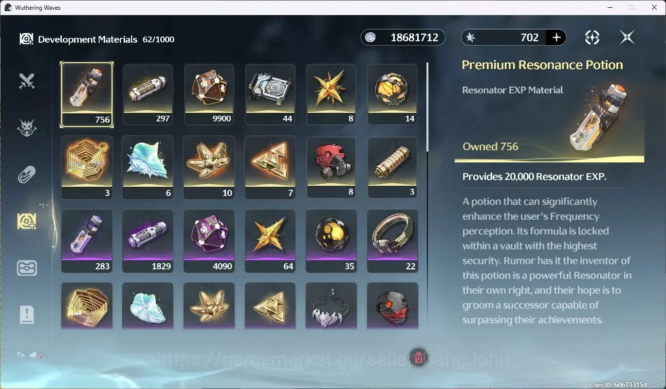 Wuthering Waves Accounts EU|UL 49|1 Char Limited [Lucy RC5 + Sign] & Rebecc image 14