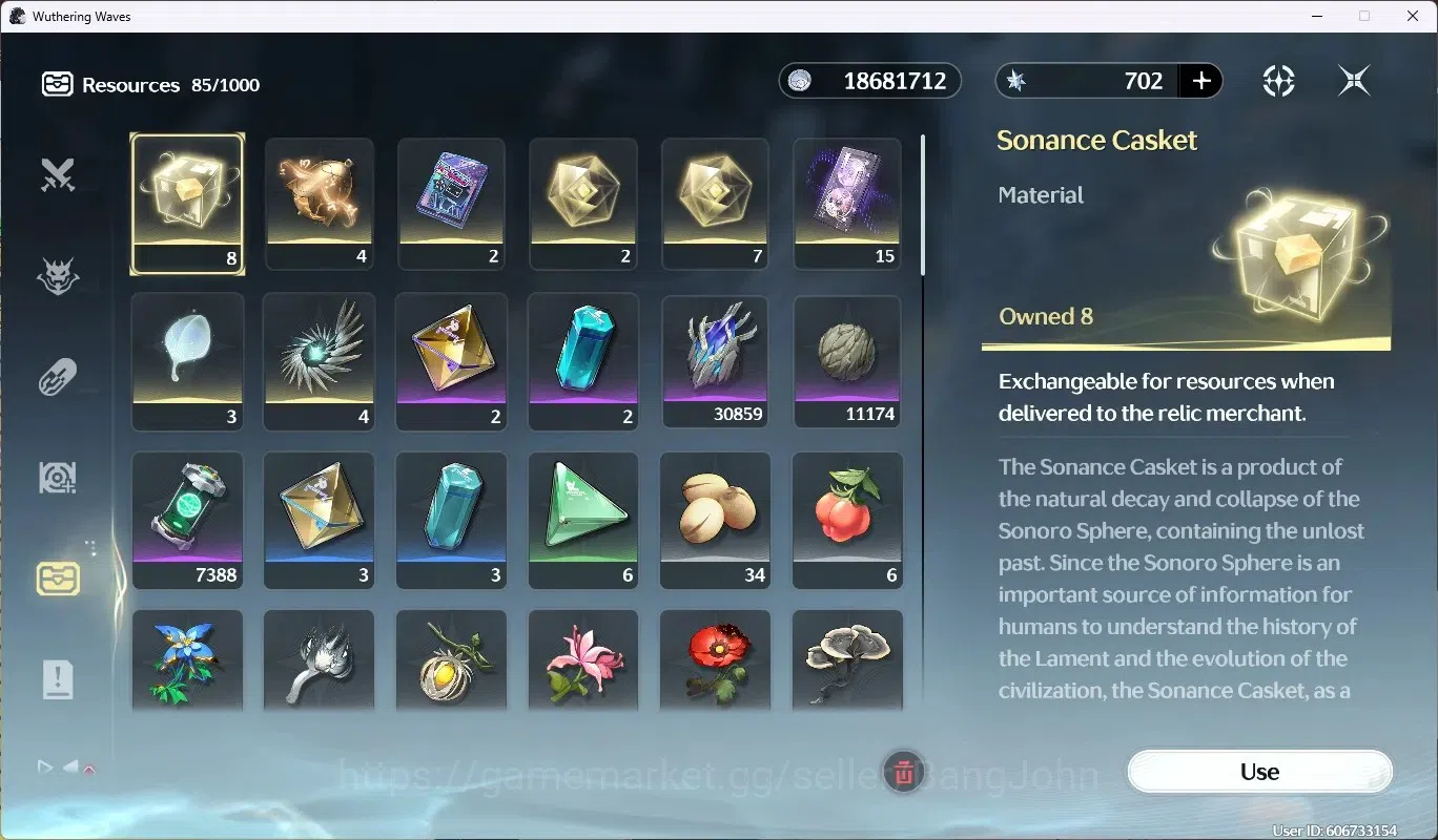 Wuthering Waves Accounts EU|UL 49|1 Char Limited [Lucy RC5 + Sign] & Rebecc image 15