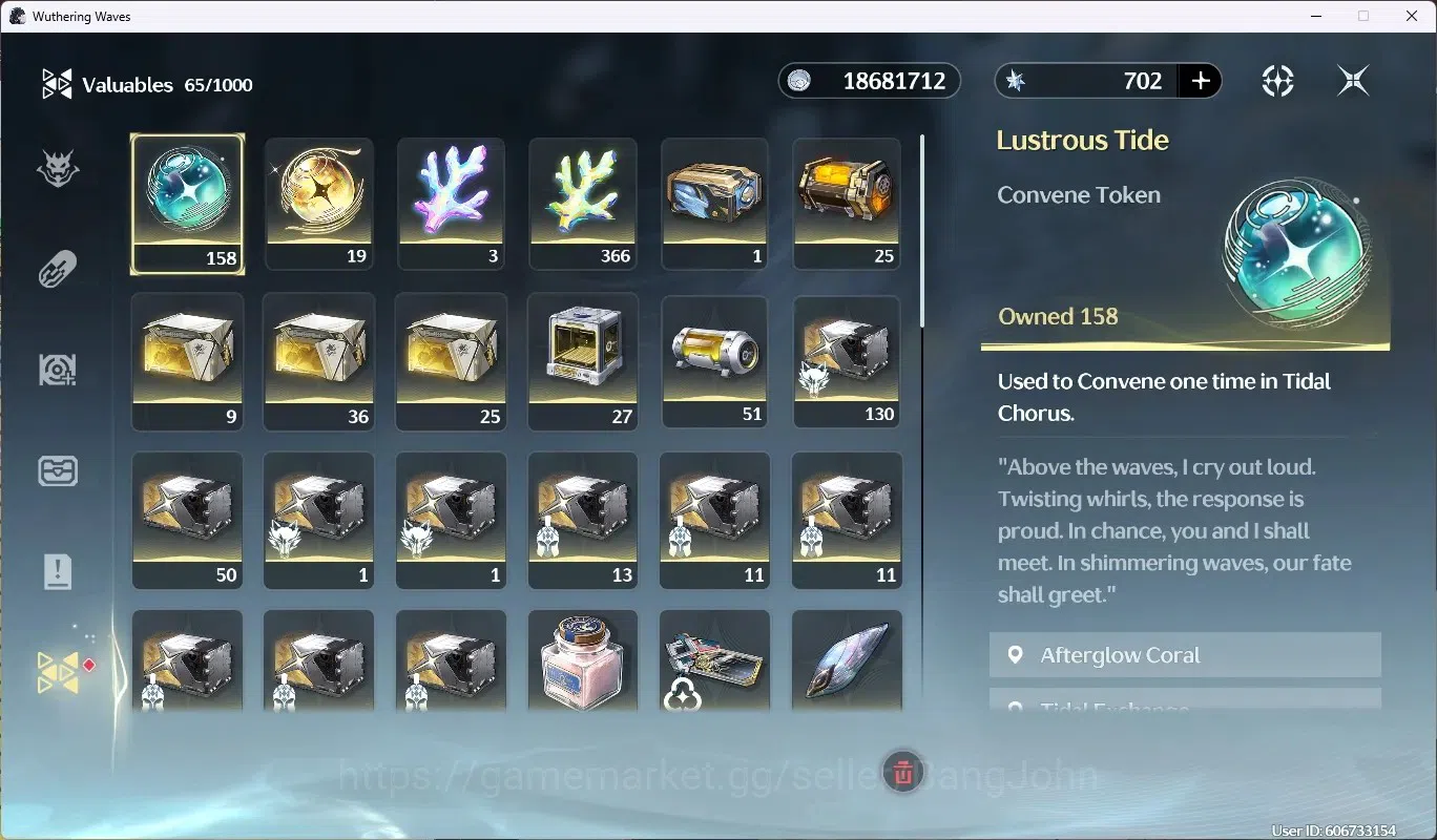 Wuthering Waves Accounts EU|UL 49|1 Char Limited [Lucy RC5 + Sign] & Rebecc image 17
