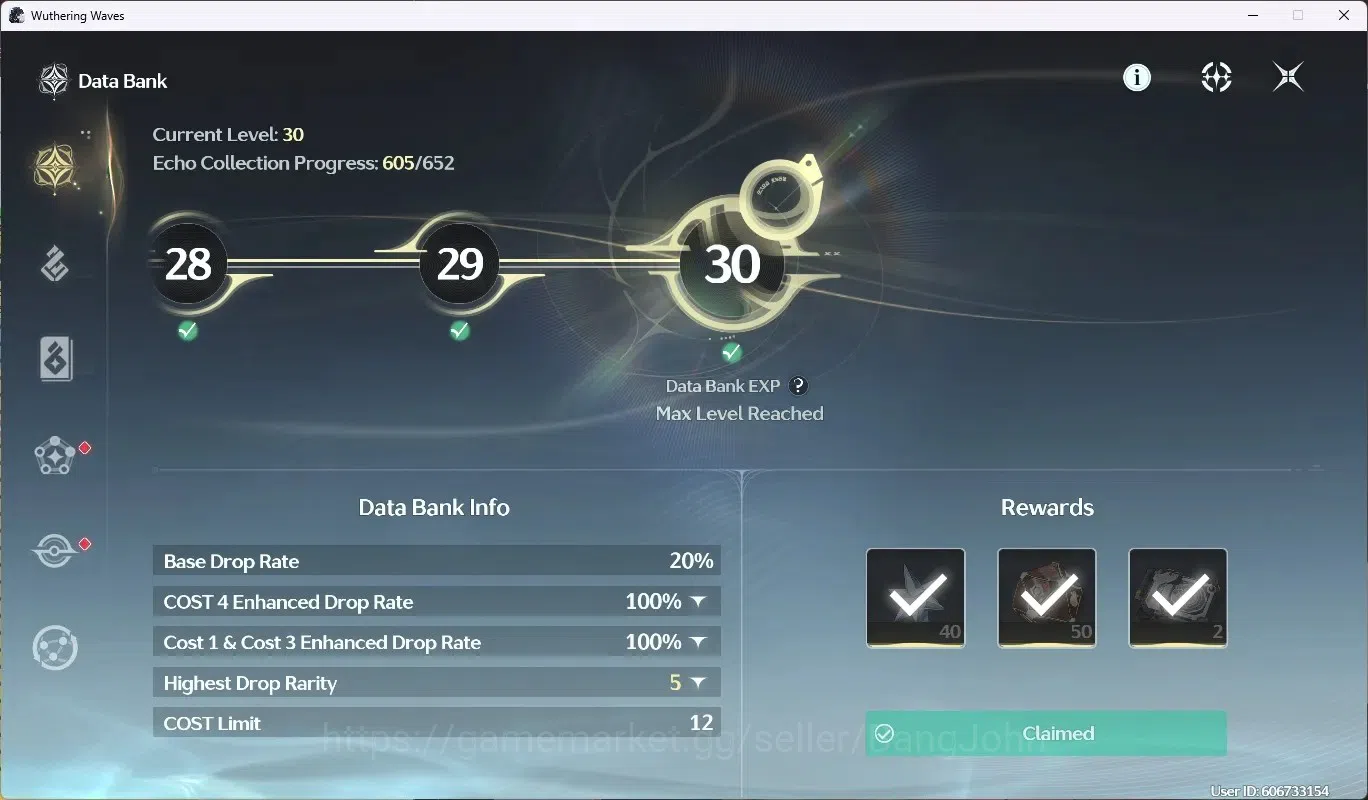 Wuthering Waves Accounts EU|UL 49|1 Char Limited [Lucy RC5 + Sign] & Rebecc image 9