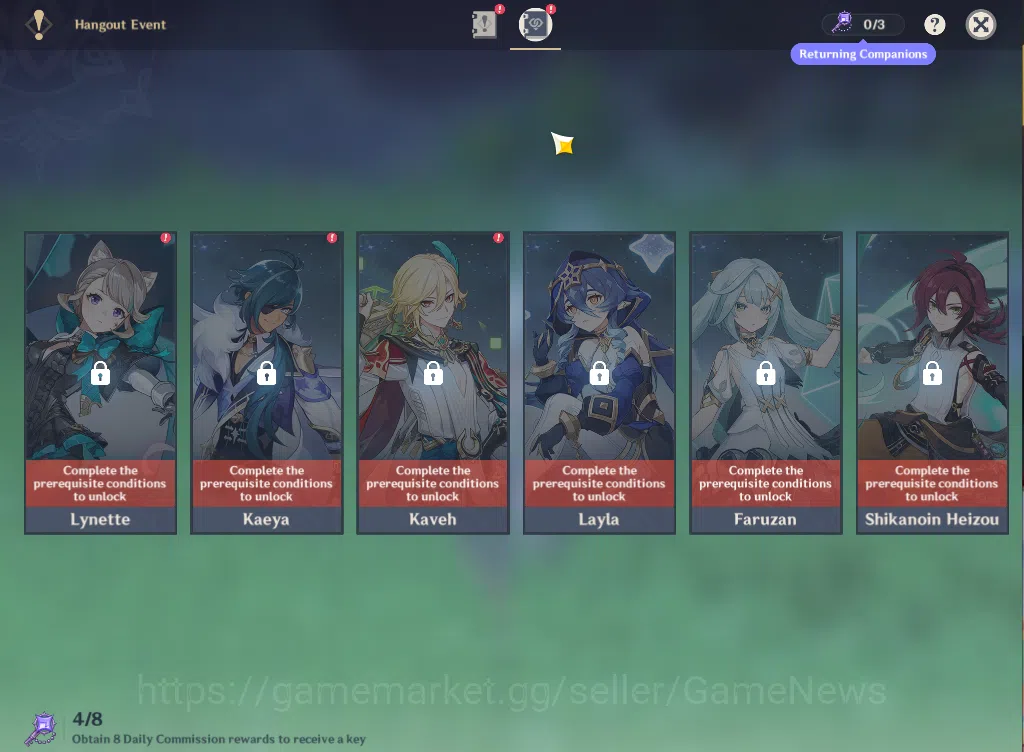 Genshin Impact Accounts ASIA|AR41|Starter|2Limited+26(*4Character)|Ayaka,S image 3