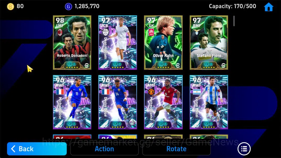 eFootball Accounts Mobile|Blitz Curler(Michael Olise,Desire Doue),Vis image 13