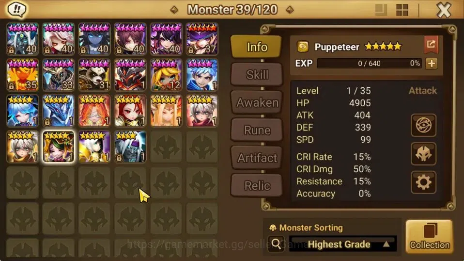 Summoners War: Sky Arena Accounts GLOBAL Lv 100|2 LD[Laima,Benedict]|32 +NB5[Layla,A image 11