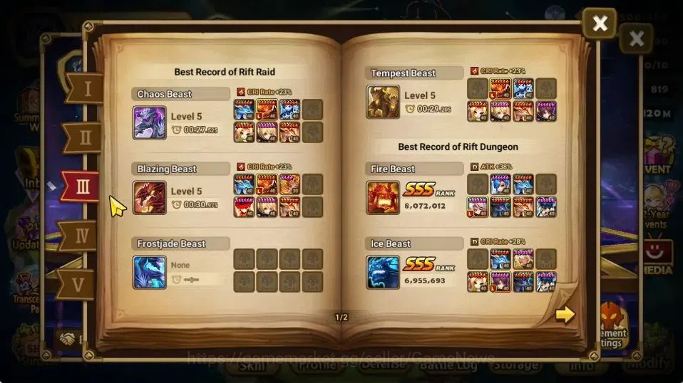 Summoners War: Sky Arena Accounts GLOBAL Lv 100|2 LD[Laima,Benedict]|32 +NB5[Layla,A image 5