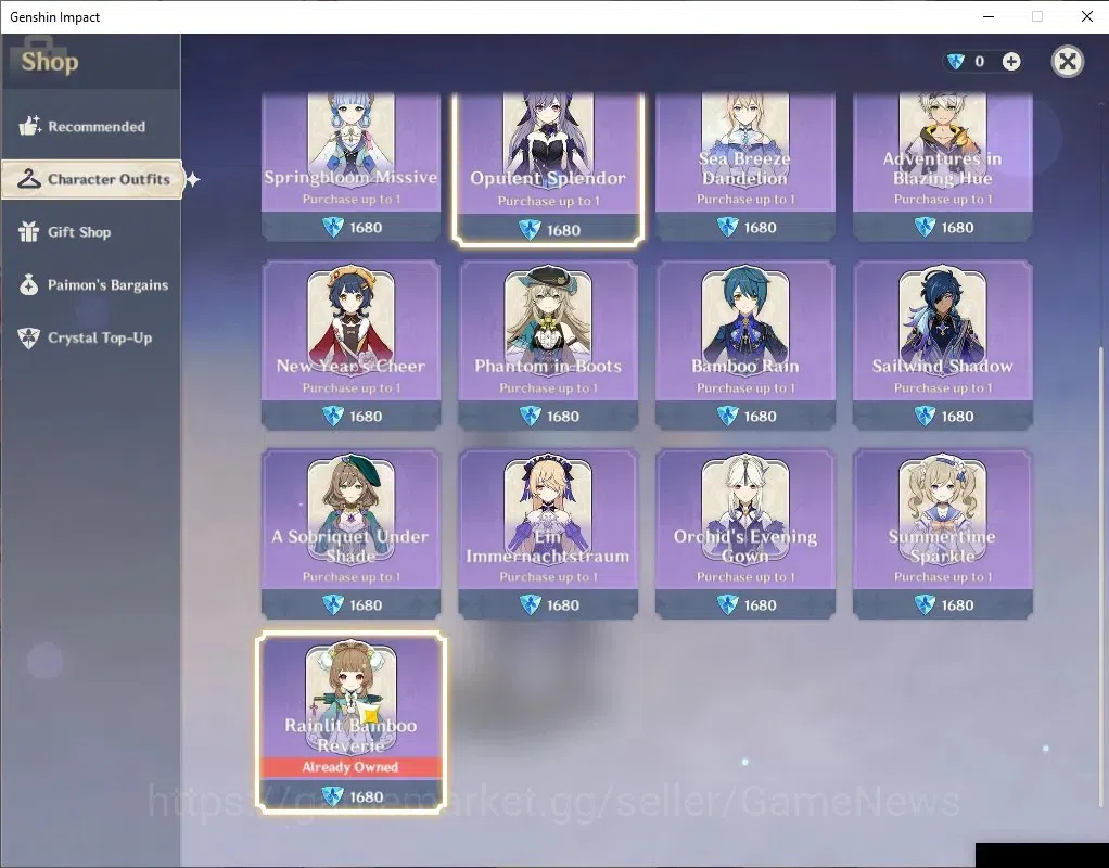 Genshin Impact Accounts Others ASIA |AR 50 |2 Limited + 1 (*5Wep) |Flins+Sign,Lauma |Mc Male |TakeMail |CheckSS(GI6573) 10