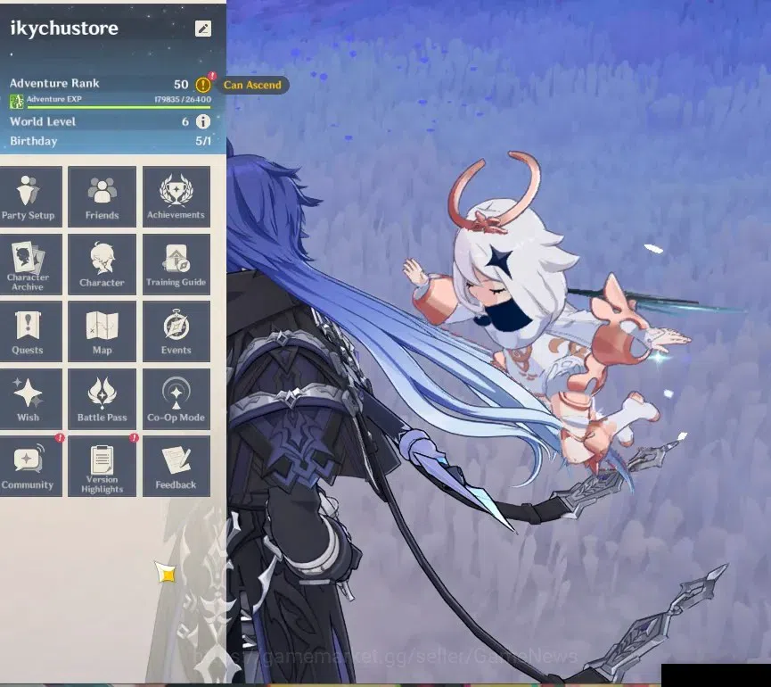Genshin Impact Accounts Others ASIA |AR 50 |2 Limited + 1 (*5Wep) |Flins+Sign,Lauma |Mc Male |TakeMail |CheckSS(GI6573) 2