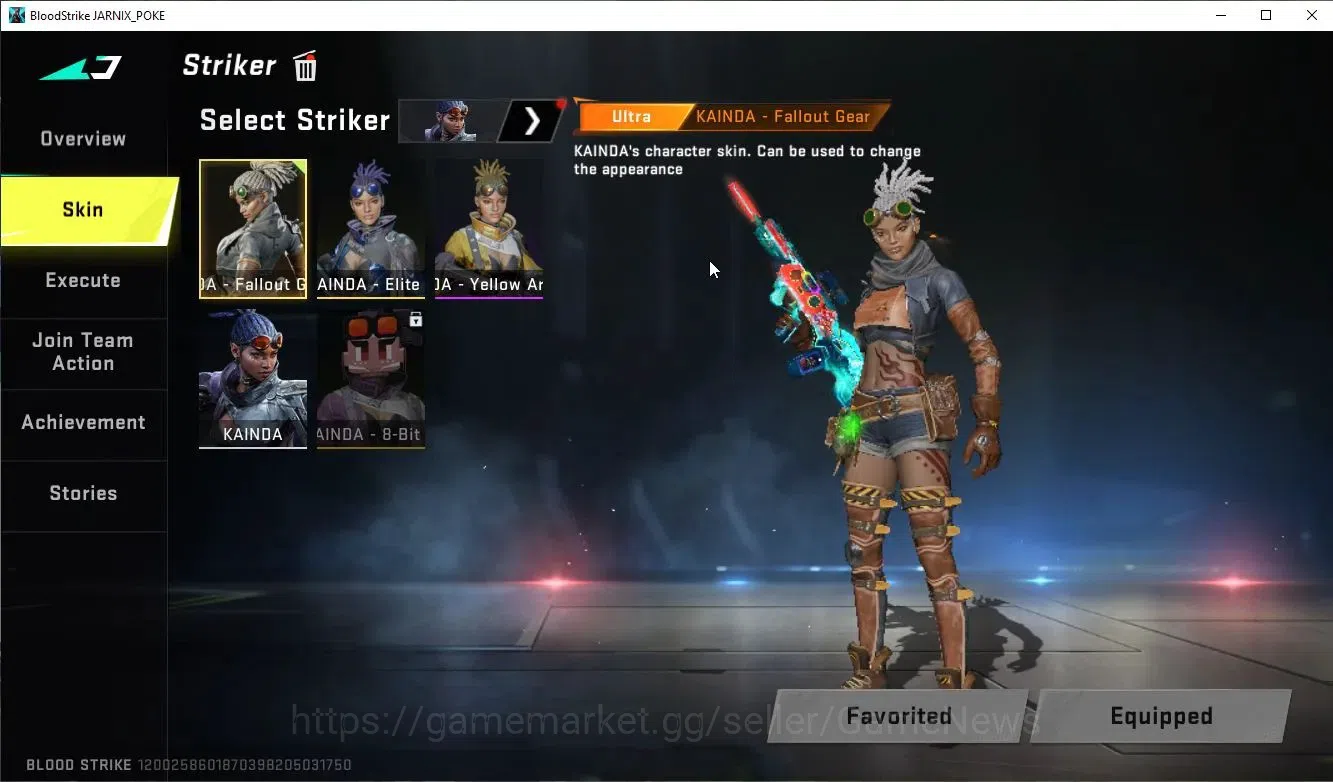 Blood Strike Accounts ASIA|32 ULTRA[Hank,Kainda,Orign12,MP5,Galil,Uzi,Sp image 3