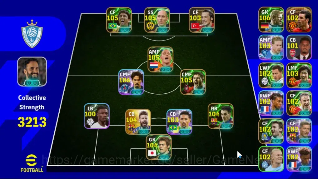 eFootball Accounts Android|Showtime Vitinha,BigTime Ruud van Nisteiro image 1