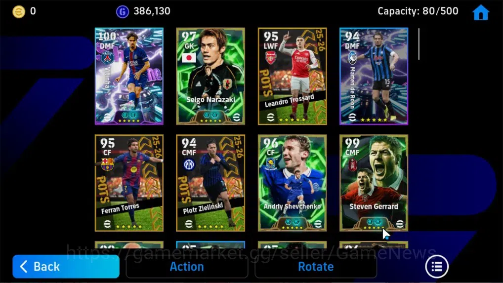eFootball Accounts Android|Showtime Vitinha,BigTime Ruud van Nisteiro image 5