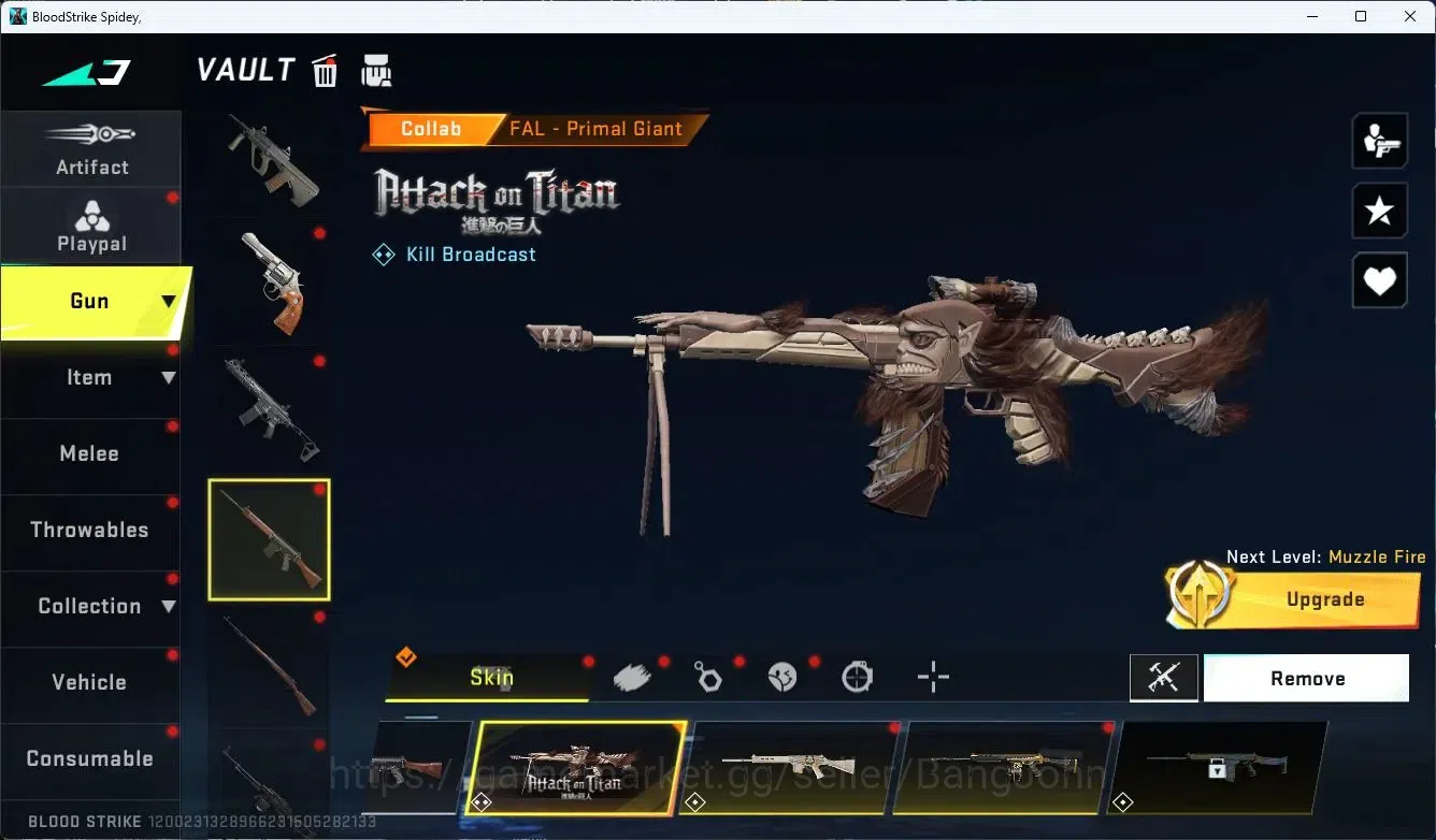 Blood Strike Accounts ASIA | 3 AOT: M4A1,KAG-6,FAL | TR JACK | 4 ULTRA G image 11