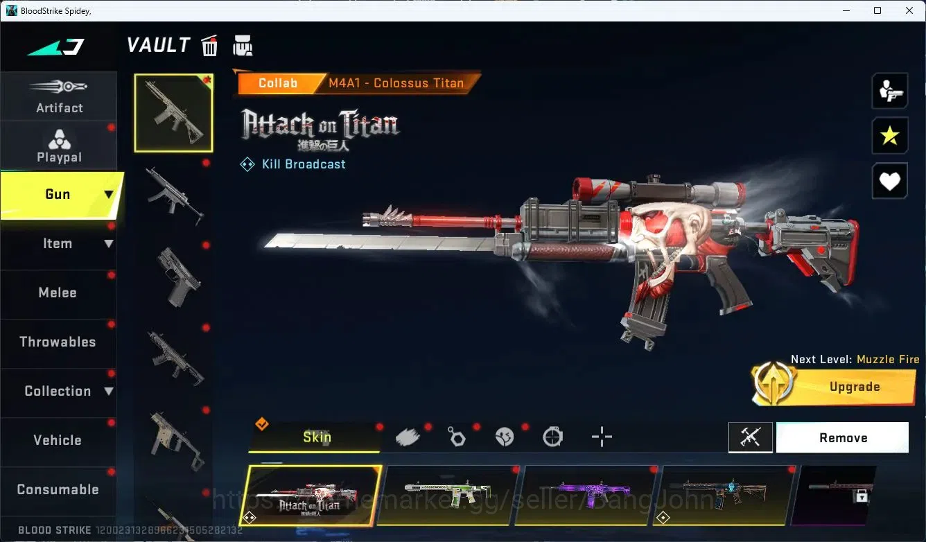 Blood Strike Accounts ASIA | 3 AOT: M4A1,KAG-6,FAL | TR JACK | 4 ULTRA G image 6