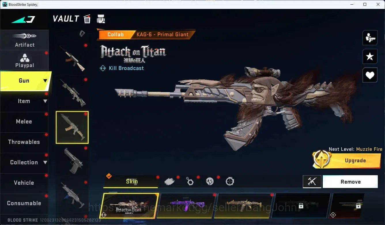 Blood Strike Accounts ASIA | 3 AOT: M4A1,KAG-6,FAL | TR JACK | 4 ULTRA G image 7