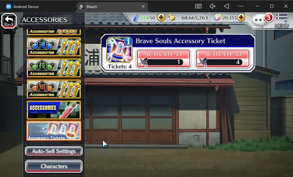 Bleach: Brave Souls Accounts [GLOBAL]20K Orbs+Fresh All Story|Shunsui Parasol24 image 15