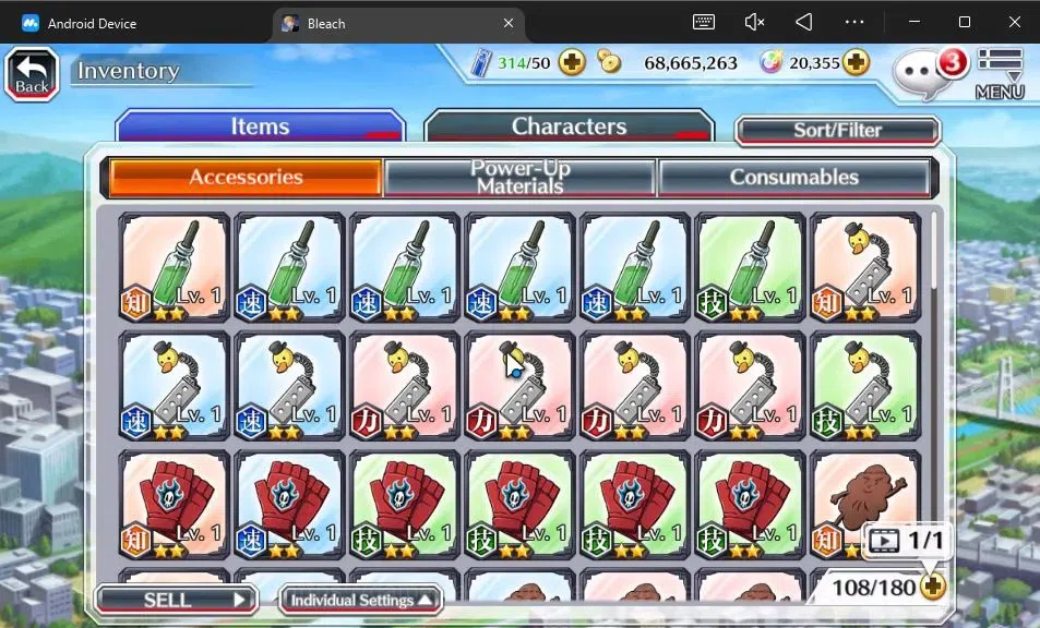 Bleach: Brave Souls Accounts [GLOBAL]20K Orbs+Fresh All Story|Shunsui Parasol24 image 6