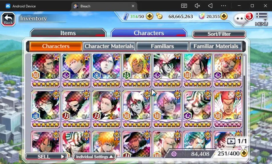 Bleach: Brave Souls Accounts [GLOBAL]20K Orbs+Fresh All Story|Shunsui Parasol24 image 8
