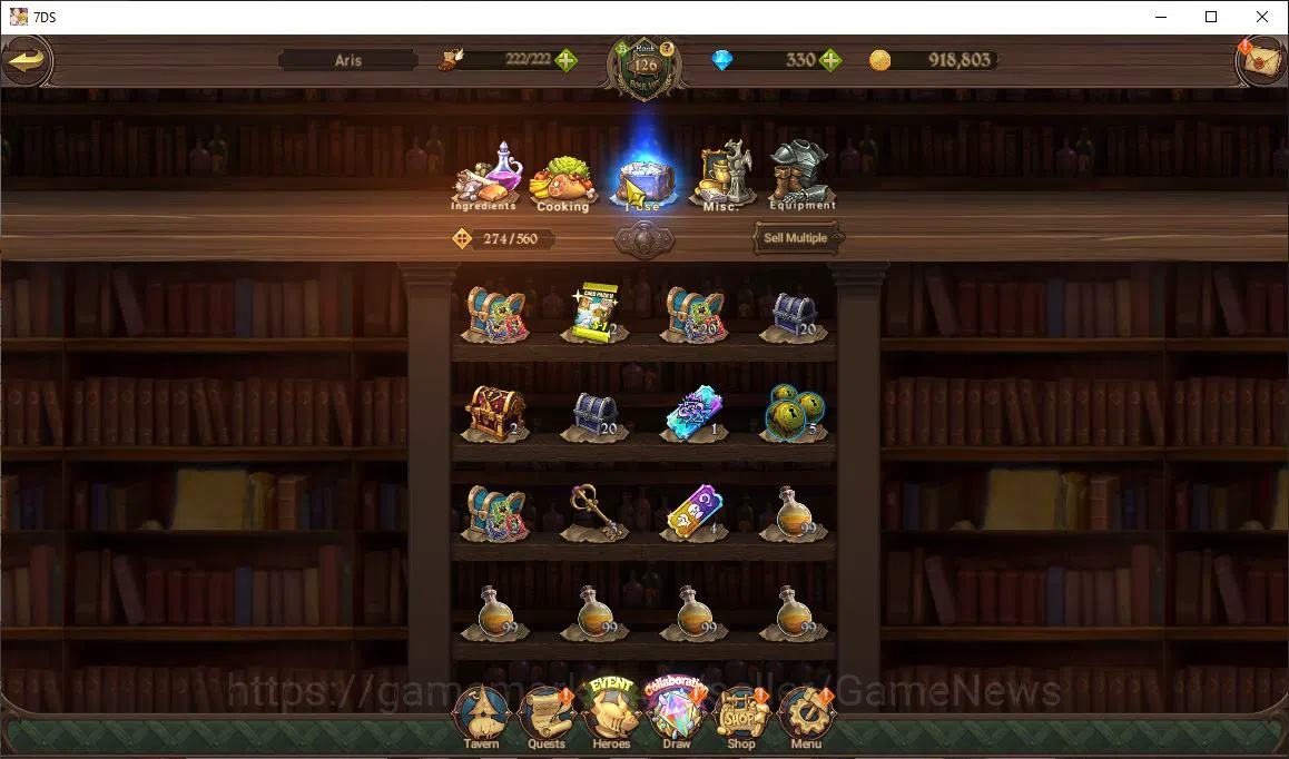 The Seven Deadly Sins: Grand Cross Accounts Asia|6M CC|330 DM|5 LR+8 UR+Many Collab|Belialuin6 image 5