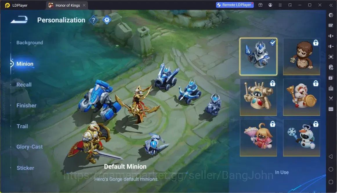 Honor of Kings Accounts Global | 112H 152S | KIC Luna, Epic Li Bai, GM Gan image 14