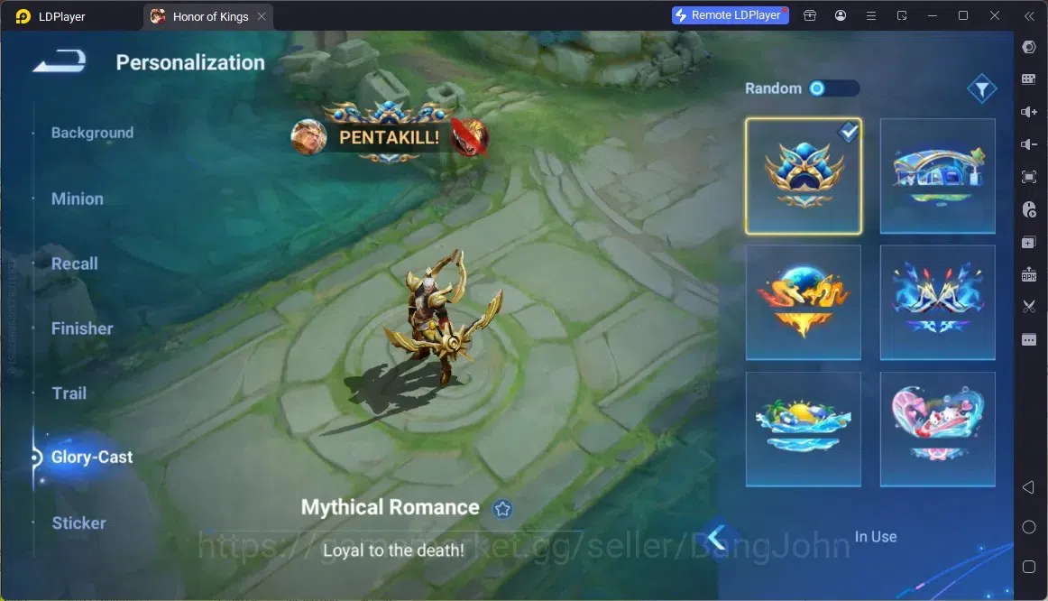 Honor of Kings Accounts Global | 112H 152S | KIC Luna, Epic Li Bai, GM Gan image 18
