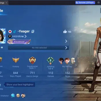 Honor of Kings Rare Skin Global | 112H 152S | KIC Luna, Epic Li Bai, GM Gan image 1