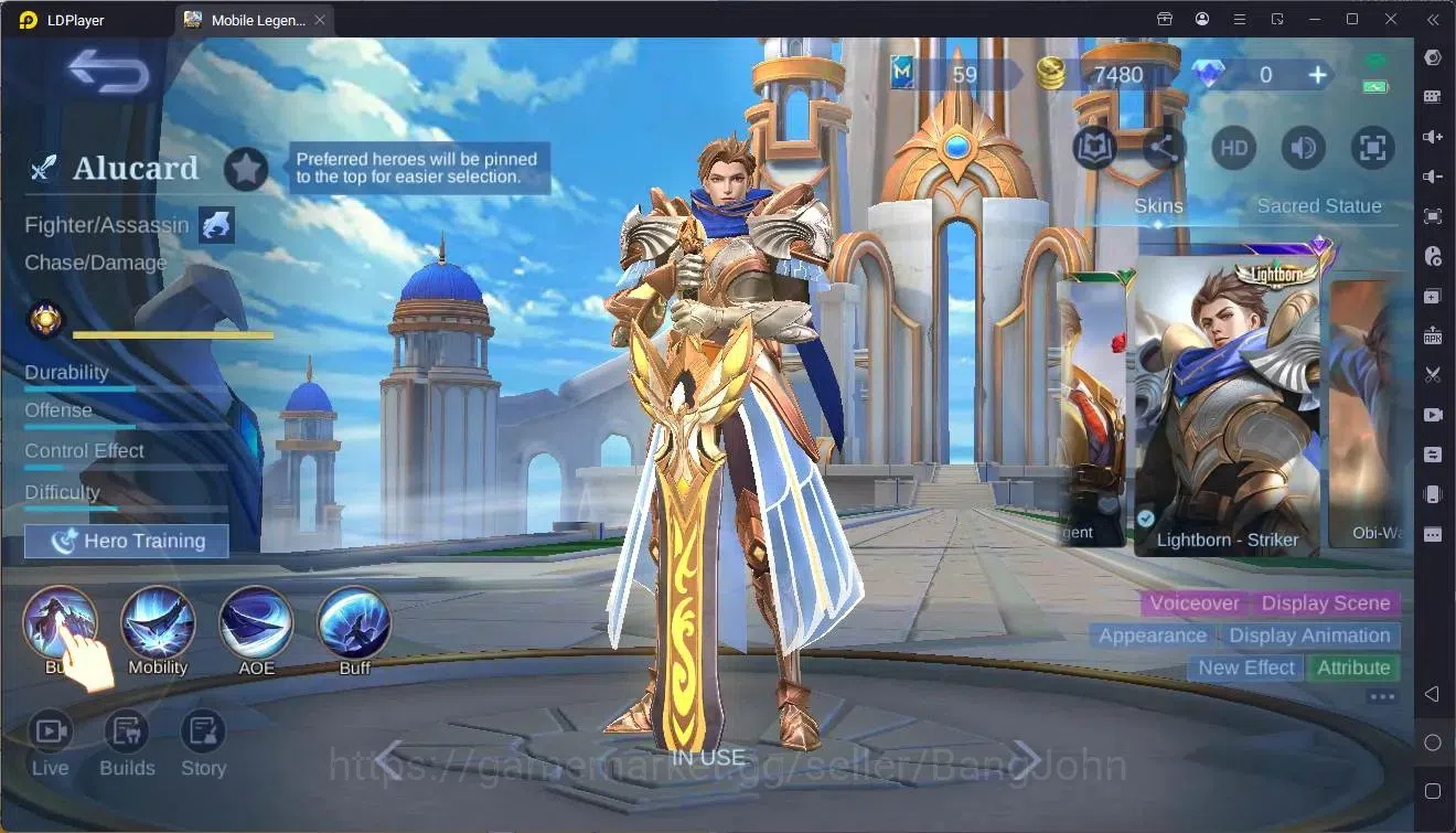 Mobile Legends: Bang Bang Accounts Global|Hero 90|Skin 127|Expert|Lightborn Fanny,Har image 6
