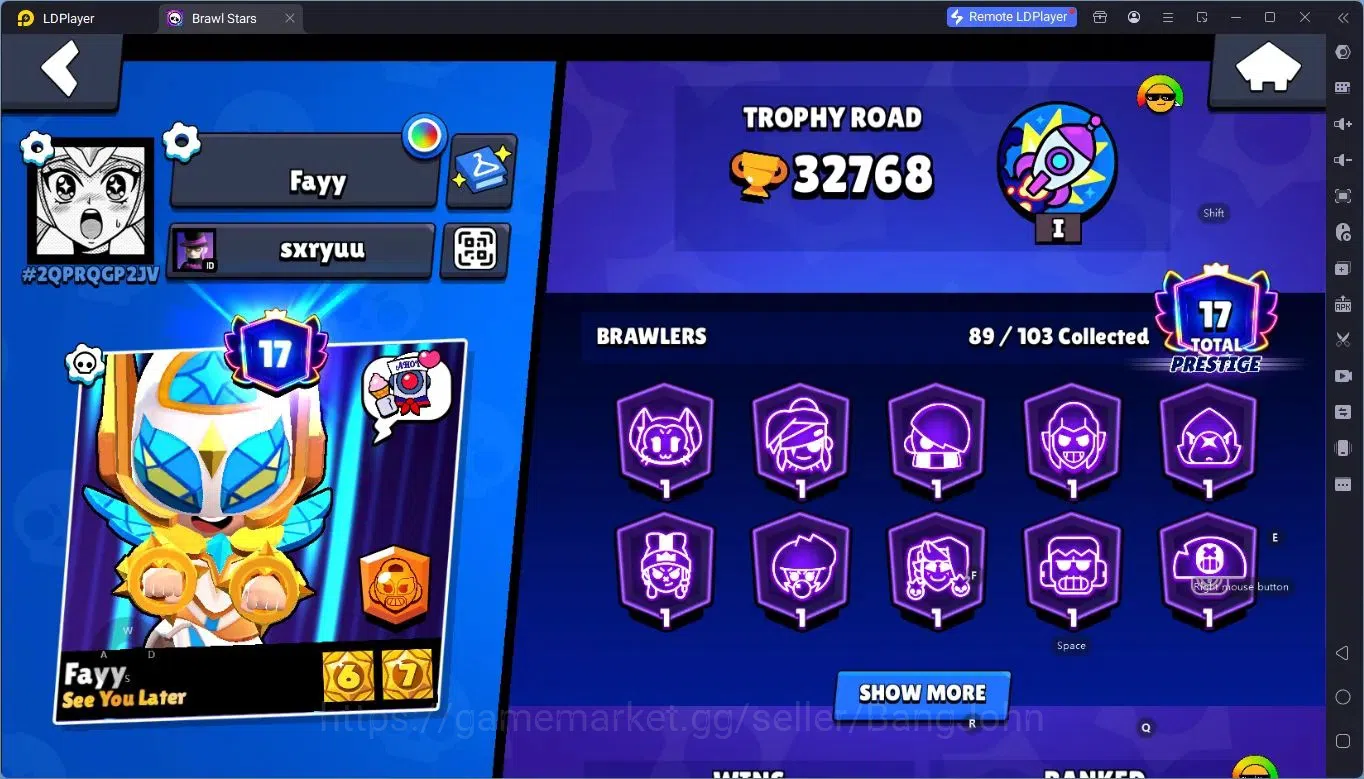 Brawl Stars Accounts Android | 32768 Thropy|89 Brawler|34 PL11 Brawler| image 2