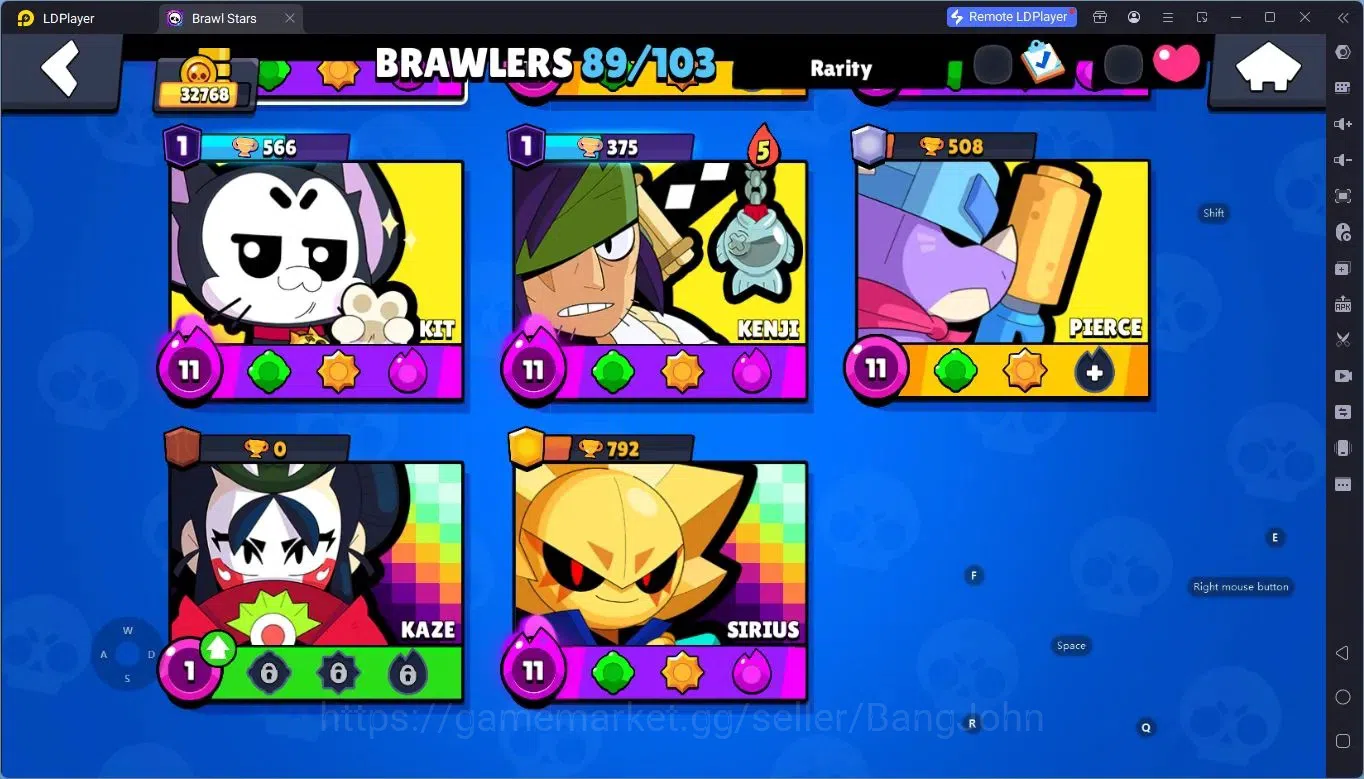 Brawl Stars Accounts Android | 32768 Thropy|89 Brawler|34 PL11 Brawler| image 20