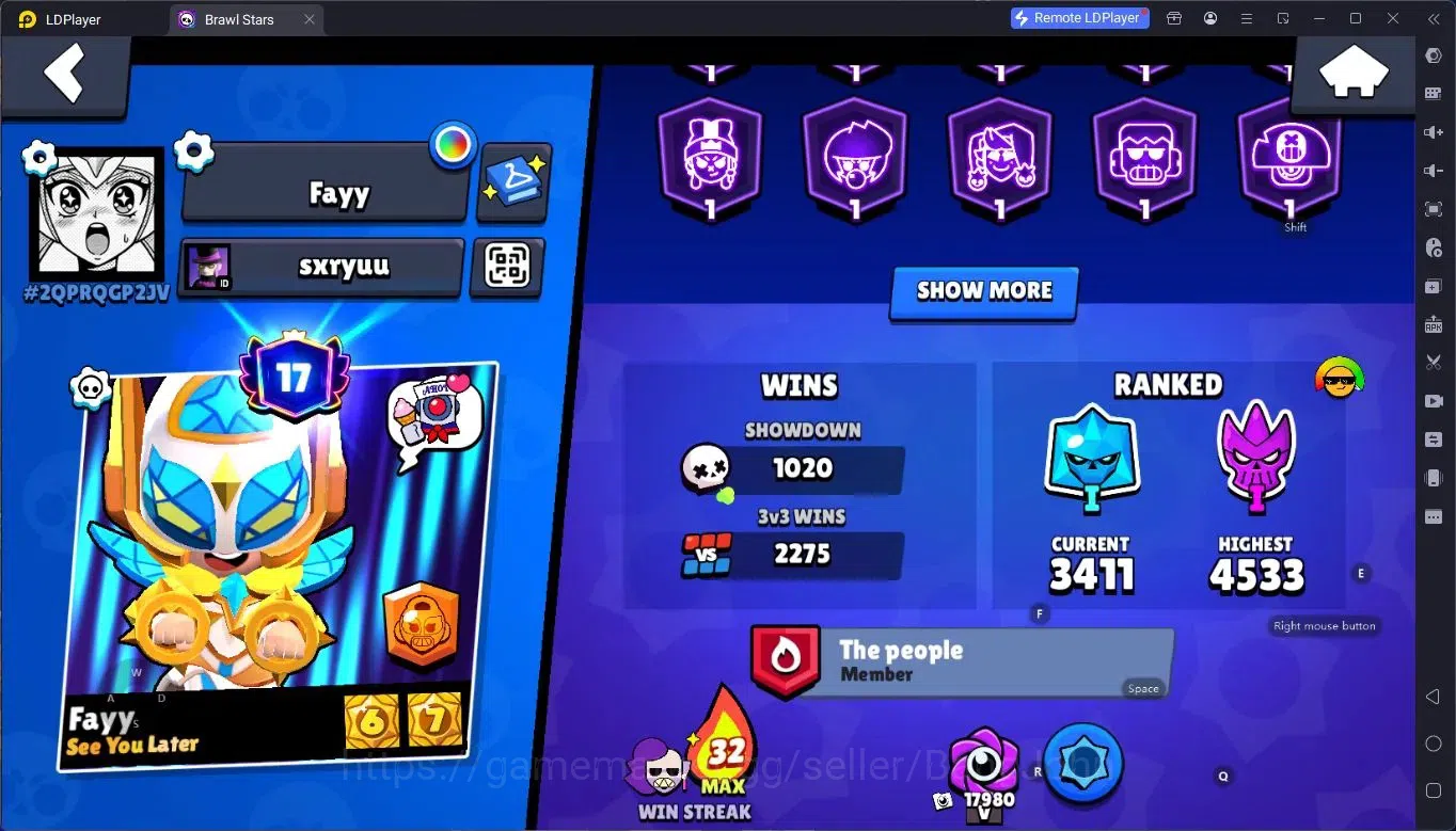 Brawl Stars Accounts Android | 32768 Thropy|89 Brawler|34 PL11 Brawler| image 3