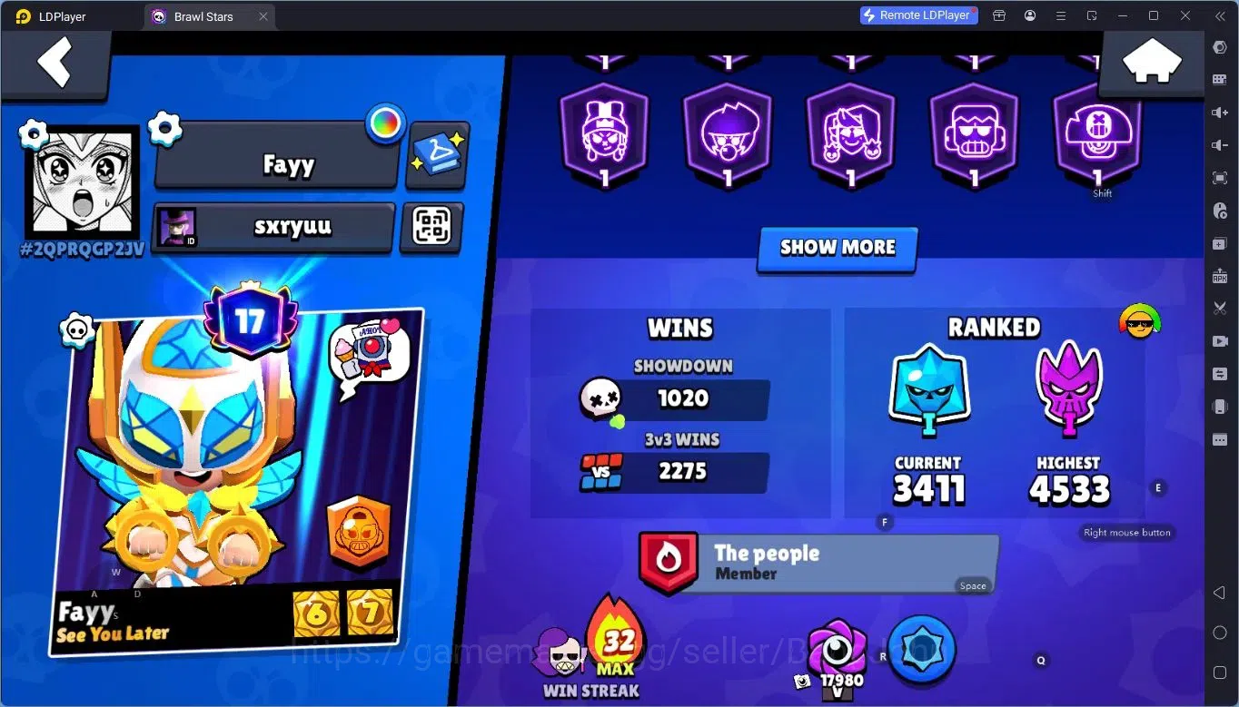 Brawl Stars Accounts Android | 32768 Thropy|89 Brawler|34 PL11 Brawler| image 4
