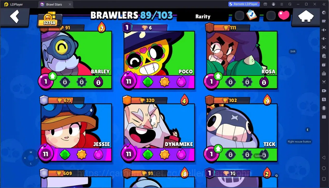 Brawl Stars Accounts Android | 32768 Thropy|89 Brawler|34 PL11 Brawler| image 7