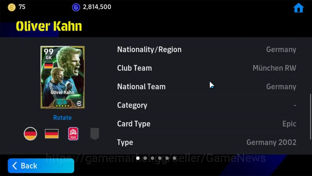eFootball Accounts Android|BigTime K.Kvaratskhella,Epic Frank Lampard image 16