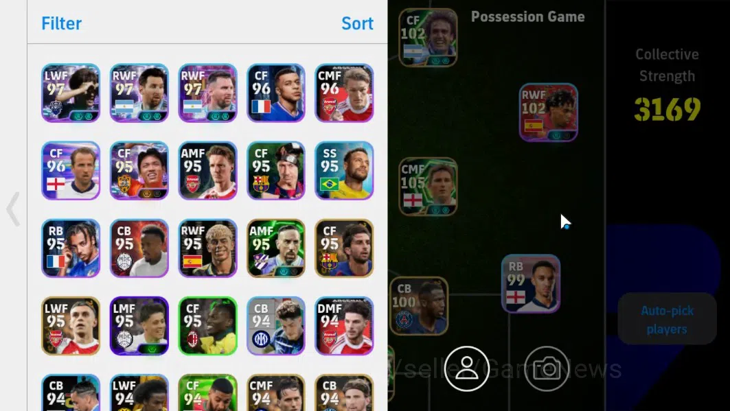 eFootball Accounts Android|BigTime K.Kvaratskhella,Epic Frank Lampard image 2