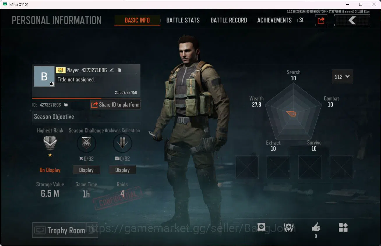 Arena Breakout Accounts MOBILE|lvl 19, SV 6,5M CV 5,7M|MORE SKIN,MORE DETA image 2
