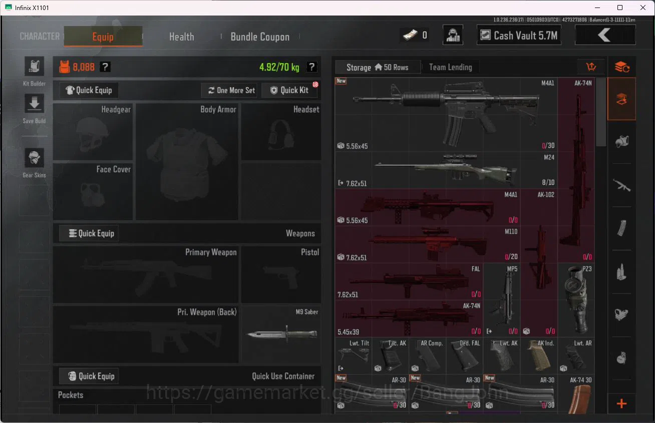 Arena Breakout Accounts MOBILE|lvl 19, SV 6,5M CV 5,7M|MORE SKIN,MORE DETA image 6