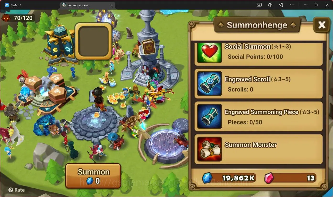 Summoners War: Sky Arena Accounts GLOBAL | NB 5 TESHAR,Starter Gacha 115 12Y+160 11Y image 6