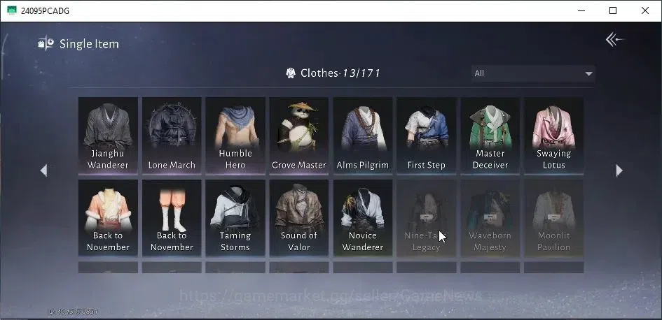 Where Winds Meet Accounts GLOBAL|Lv 85|GS 21,2K|1 Harmonic Core|1,3K Jade|An image 15