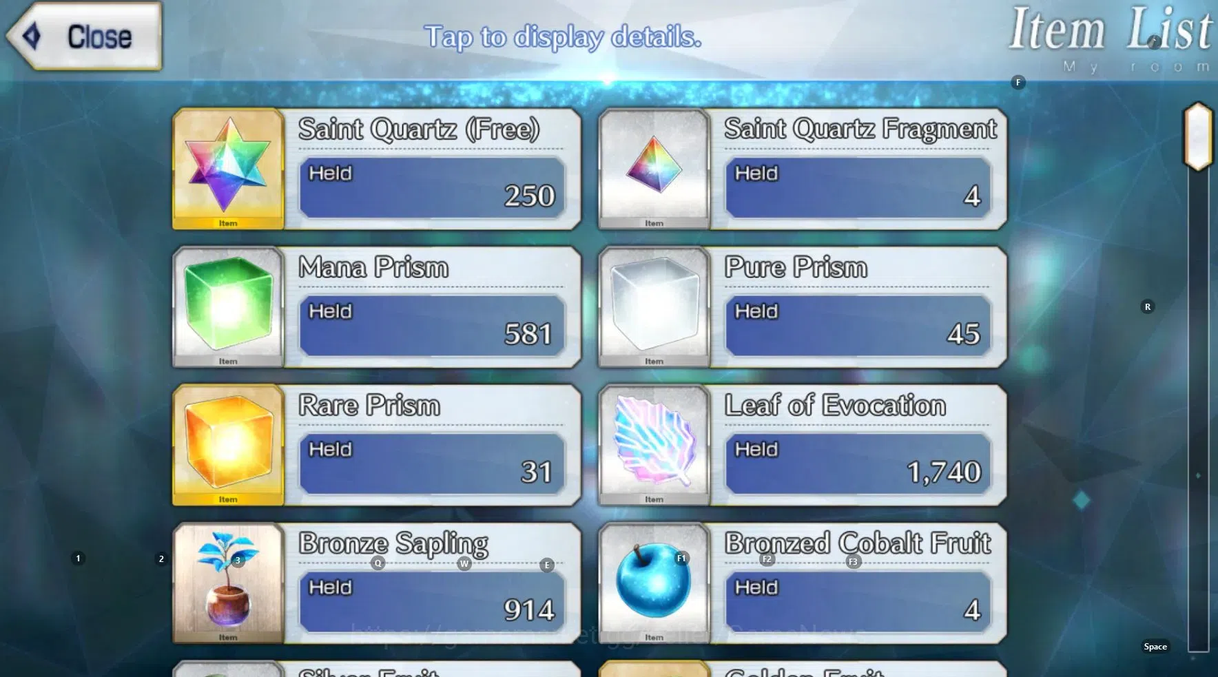 Fate-Grand Order Accounts NA Lv 122|6 limited ssr|252sq|Hokusai NP4,Castoria,Arjuna Alter,Oberon,Aoko|Log Code|SS(FGO739) 11