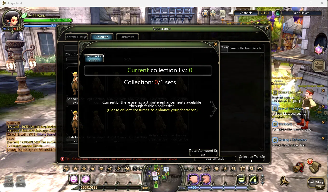 Dragon Nest SEA Classic Accounts DN Classic Geraint|DarkAvenger Lv.60|Full Equip Bl image 10