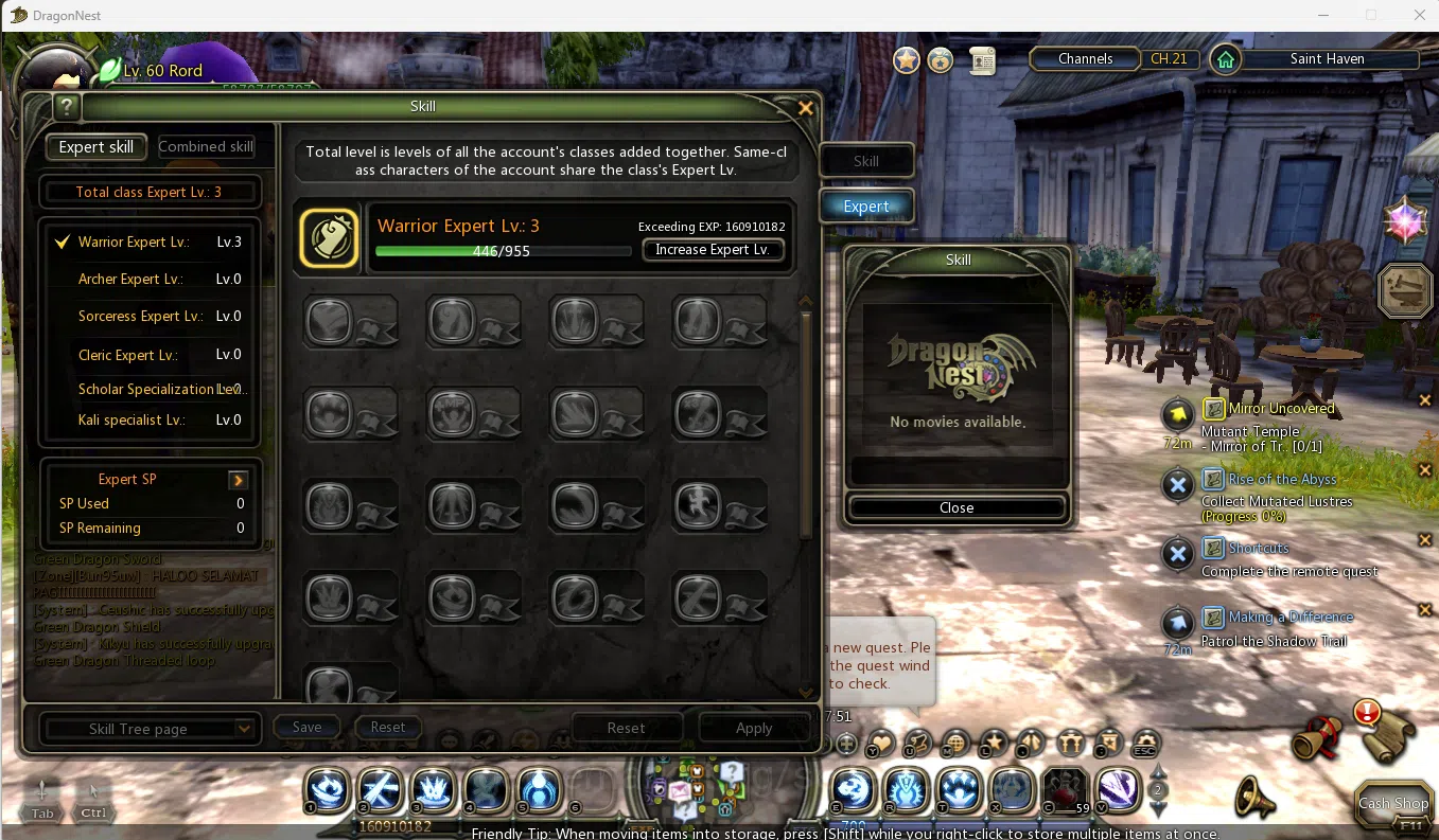 Dragon Nest SEA Classic Accounts DN Classic Geraint|DarkAvenger Lv.60|Full Equip Bl image 8
